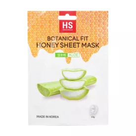 Botanical Fit Aloe Vera fátyolmaszk méz kivonattal és aminosavakkal a hidratált és rugalmas arcbőrért