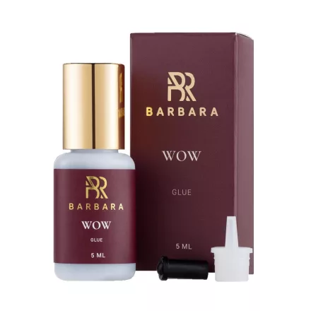 Barbara Wow műszempilla ragasztó – Extra gyors kötés és mélyfekete szín