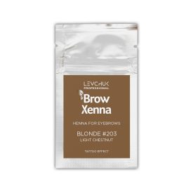 BROWXENNA® BROW HENNA LIGHT CHESTNUT #203 - 6g BROWXENNA® BROW HENNA LIGHT CHESTNUT #203 - 6g