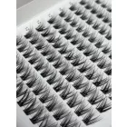 Lashes by Love DIY Műszempilla Mega Box D-MIX HOLLYWOOD 1 természetesen dús hatású otthoni építhető műszempilla, 120 tincs / box kiszerelésben