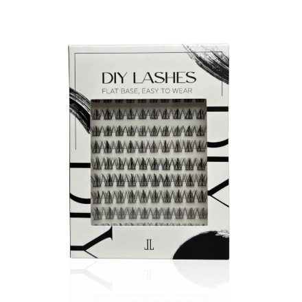 Lashes by Love LOVELY Mega Box 100 darabos DIY szempilla válogatás C-ívű tincsekkel az otthoni pillaépítéshez