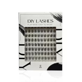 Lashes by Love DIY Műszempilla Mega Box D-MIX LOVELY 1 bájosan dús hatású otthoni építhető műszempilla, 100 tincs / box kiszerelésben
