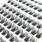 Lashes by Love DIY Szempilla Mega Box 2 MIDNIGHT DRAMA extra dús hatású otthoni építhető műszempilla, 110 tincs / box kiszerelésben, D-ív
