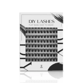 Lashes by Love DIY Szempilla Mega Box 1 MIDNIGHT DRAMA extra dús hatású otthoni építhető műszempilla, 110 tincs / box kiszerelésben, D-ív
