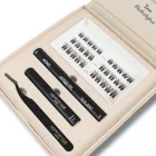 DIY Szempilla Kit - Wispy professzionális otthoni műszempilla szett dúsító pilla-tincsekkel, ragasztóval és applikátorral