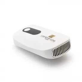 Fehér színű kompakt Lashes by Love mini ventilátor szempillaépítéshez és ragasztó szárításához