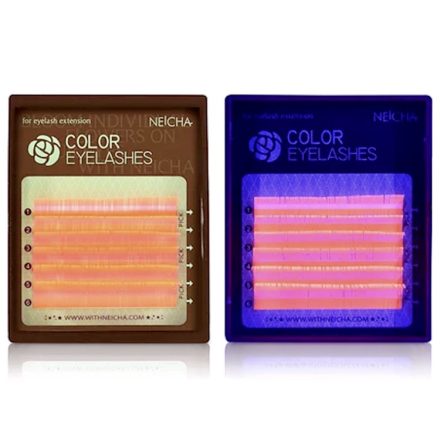 NEICHA SILK MŰSZEMPILLA - FLUORESZKÁLÓ NARANCS