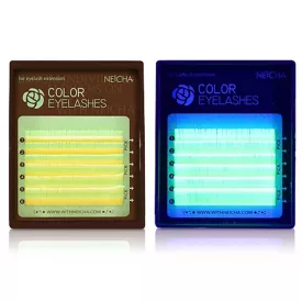 NEICHA SILK MŰSZEMPILLA - FLUORESZKÁLÓ SÁRGA