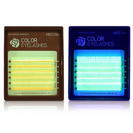 NEICHA SILK MŰSZEMPILLA - FLUORESZKÁLÓ SÁRGA