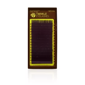   NEICHA TWINKLE SILK MŰSZEMPILLA - 0.07 D ONE SIZE (sötétbarna)