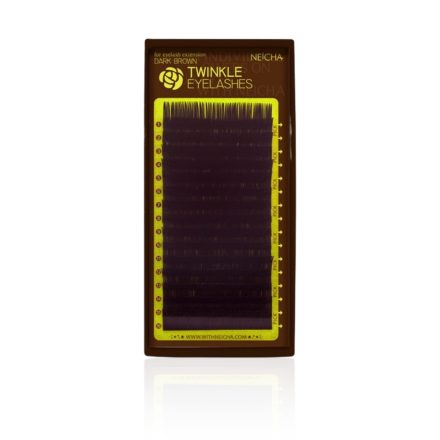 NEICHA TWINKLE SILK MŰSZEMPILLA - 0.07 D ONE SIZE (sötétbarna)