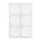 Öntapadós fehér papír ragasztótartó lap Jade kőre és palettára történő rögzítéshez