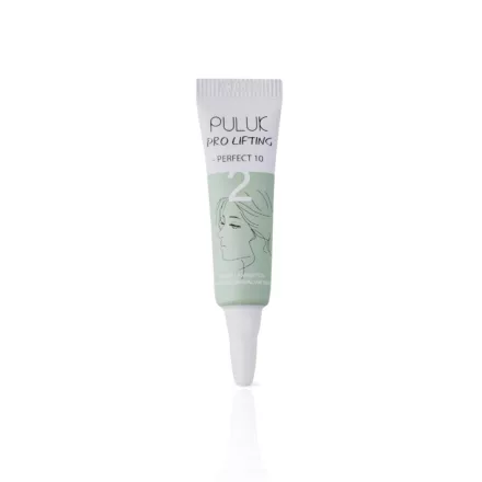PULUK Pro Lifting Cream 2 professzionális fixáló krém szempilla liftinghez és szemöldök lamináláshoz, tubusos kiszerelésben