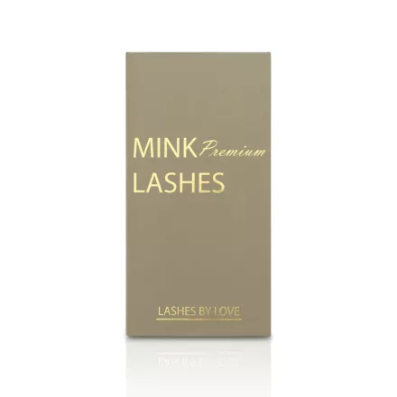 Lashes by Love Faux Mink Pro 0.07 C-íves, mélyfekete, félmatt műszempilla tálca 8-12 mm MIX beosztással szempilla stylistoknak