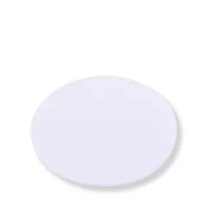 Hófehér kör alakú szilikon pad szempillaépítéshez többféle méretben, promade pillákhoz