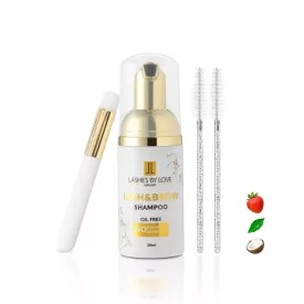 Lashes by Love Foam szempilla sampon csomag 30ml - több illatban