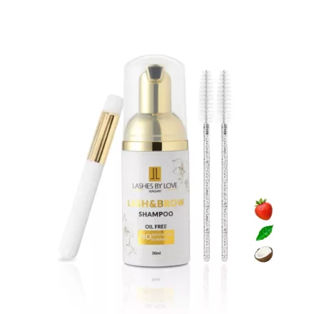 Lashes by Love Foam szempilla sampon csomag 30ml - több illatban