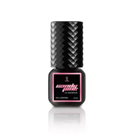 Candy Pink UV LED műszempilla ragasztó – Rózsaszín színű (száradás után átlátszó), precíz munkához