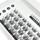 Lashes by Love DIY Műszempilla DATE NIGHT tálca D-ívű, dús tincsekkel a professzionális otthoni pillaépítéshez
