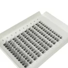Lashes by Love DIY Műszempilla Mega Box D-MIX FLOW 1 természetesen dús hatású otthoni építhető műszempilla, 120 tincs / box kiszerelésben