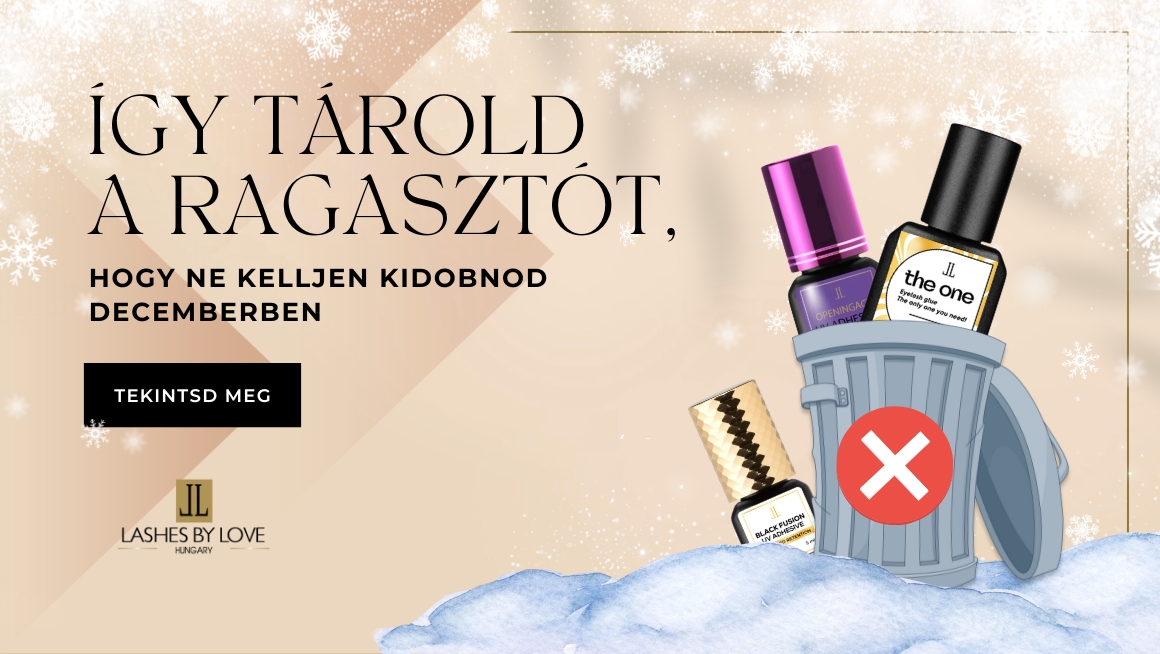 ÍGY TÁROLD A RAGASZTÓT, HOGY NE KELLJEN KIDOBNOD DECEMBERBEN